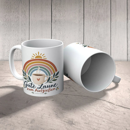 Fröhliche Tasse mit Regenbogen zum Aufmuntern|p:2016978|h:b499386639b3ea4901d112db1a2caf28
