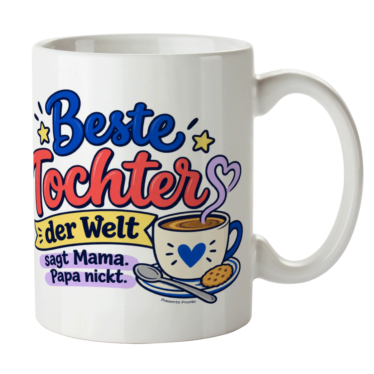 Lustige Tasse für die Tochter mit Herzdampf|p:2016980|h:50743ab2a82fee949ffba6baf45faca4