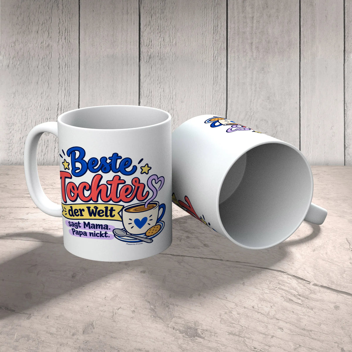 Lustige Tasse für die Tochter mit Herzdampf|p:2016980|h:1d4b0b2f2d1a556d8120914094e96ba1