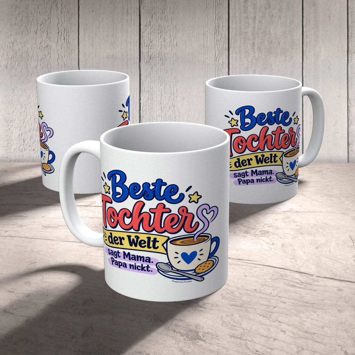 Lustige Tasse für die Tochter mit Herzdampf|p:2016980|h:28ae707803052d015736d20794cd88fc