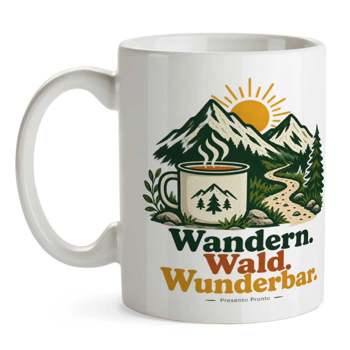 Naturverbundene Tasse zum Wandern mit Bergpanorama|p:2016981|h:d14732ba37b7d3ef20034dd1ad671084