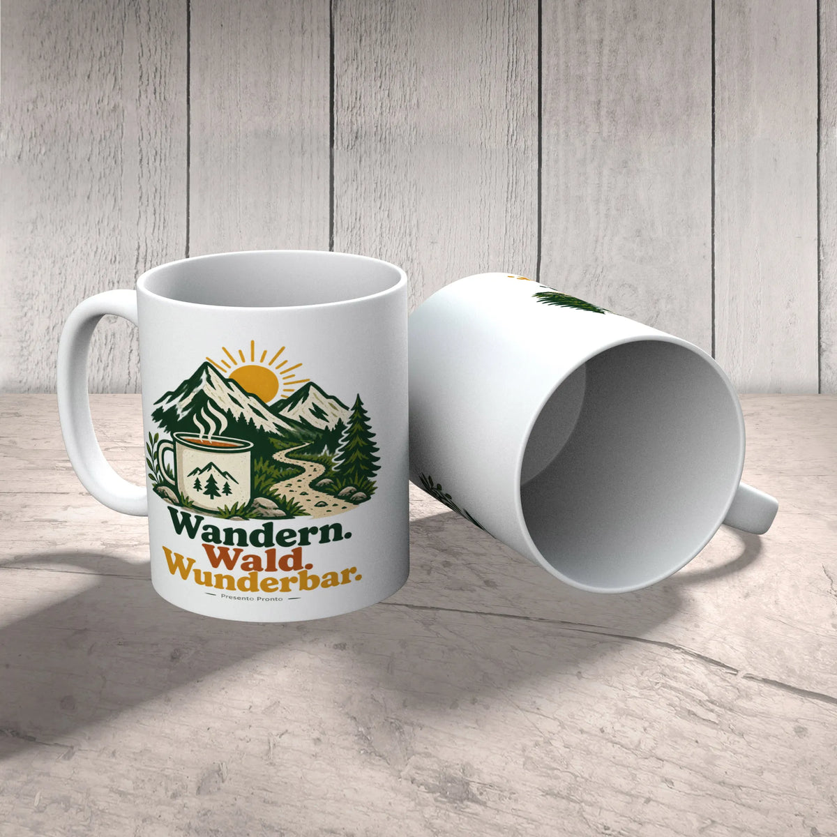 Naturverbundene Tasse zum Wandern mit Bergpanorama|p:2016981|h:42e6be1e617f0c702bc468cb723ae9dd