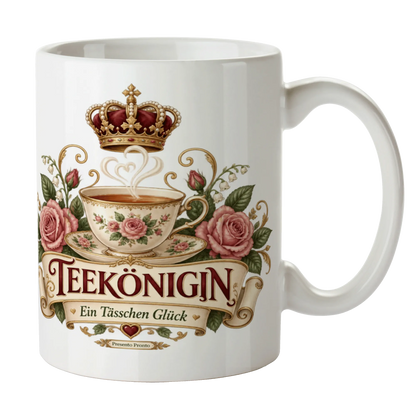 Elegante Tasse für die Queen mit Krone|p:2016982|h:62a3c5570d6ab9487823cdcbe0b5e480