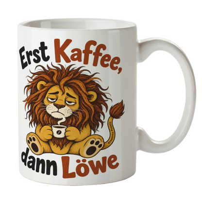 Lustige Tasse mit Löwe für Morgenmuffel|p:2016995|h:ae582ba25a6f5c8db139fd230205f6f2