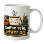 Lustige Tasse für Lehrer mit Kaffee und Apfel|p:2017004|h:fc51c2c60d34a773c0a8896628df3e3e