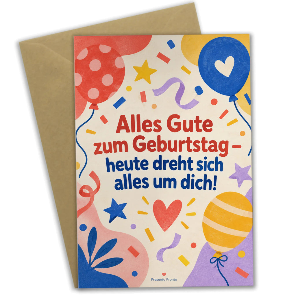 Fröhliche Glückwunschkarte zur Geburt mit Konfetti|p:2017015|h:e926966ac1cd2213c0f07da51ddad13a