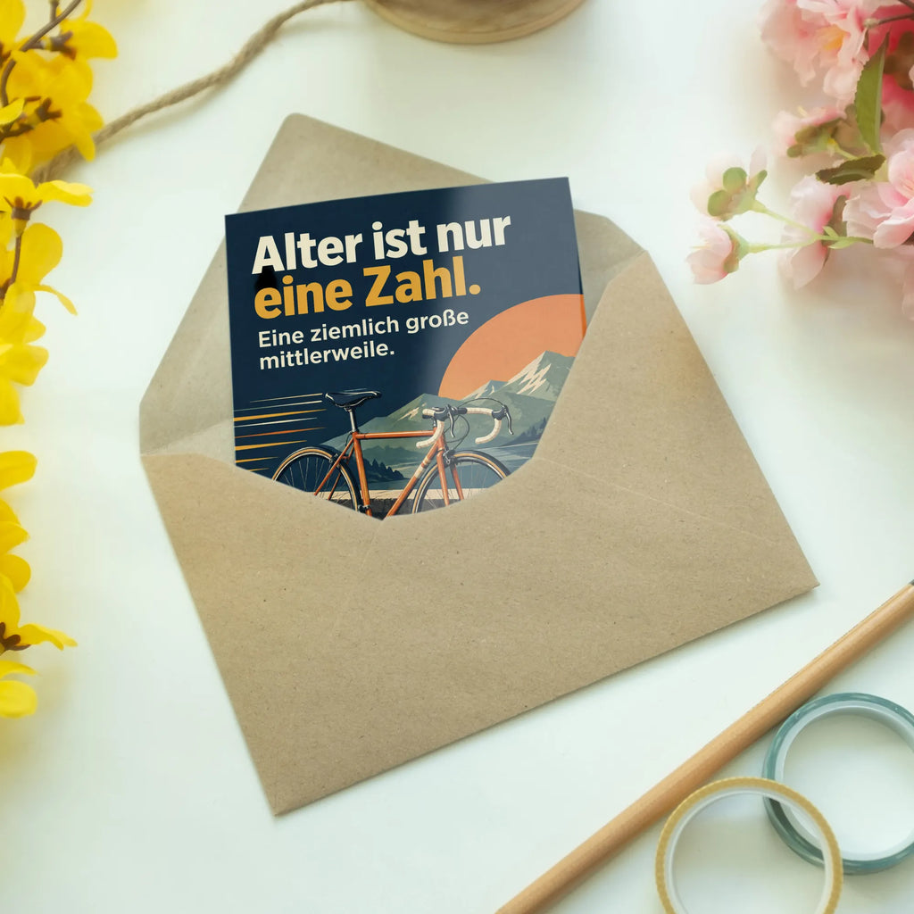 Lustige Glückwunschkarten zum Geburtstag mit Vintage-Rennrad|p:2017018|h:39907b4cebff2d008d0b14252443e5fa
