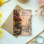 Romantische Klappkarte Paris für Verliebte mit Eiffelturm|p:2017019|h:879f3f20c7f8abedc9b6808db61d9e60