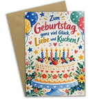 Fröhliche Glückwunschkarten zum Geburtstag mit Torte|p:2017021|h:c9d5ad10c80e2683657c94ba1493ea13
