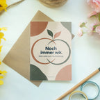 Elegante Glückwunschkarte zum Hochzeitstag mit Blättern|p:2017051|h:ad532230d3c97d2520ac04d607339b71