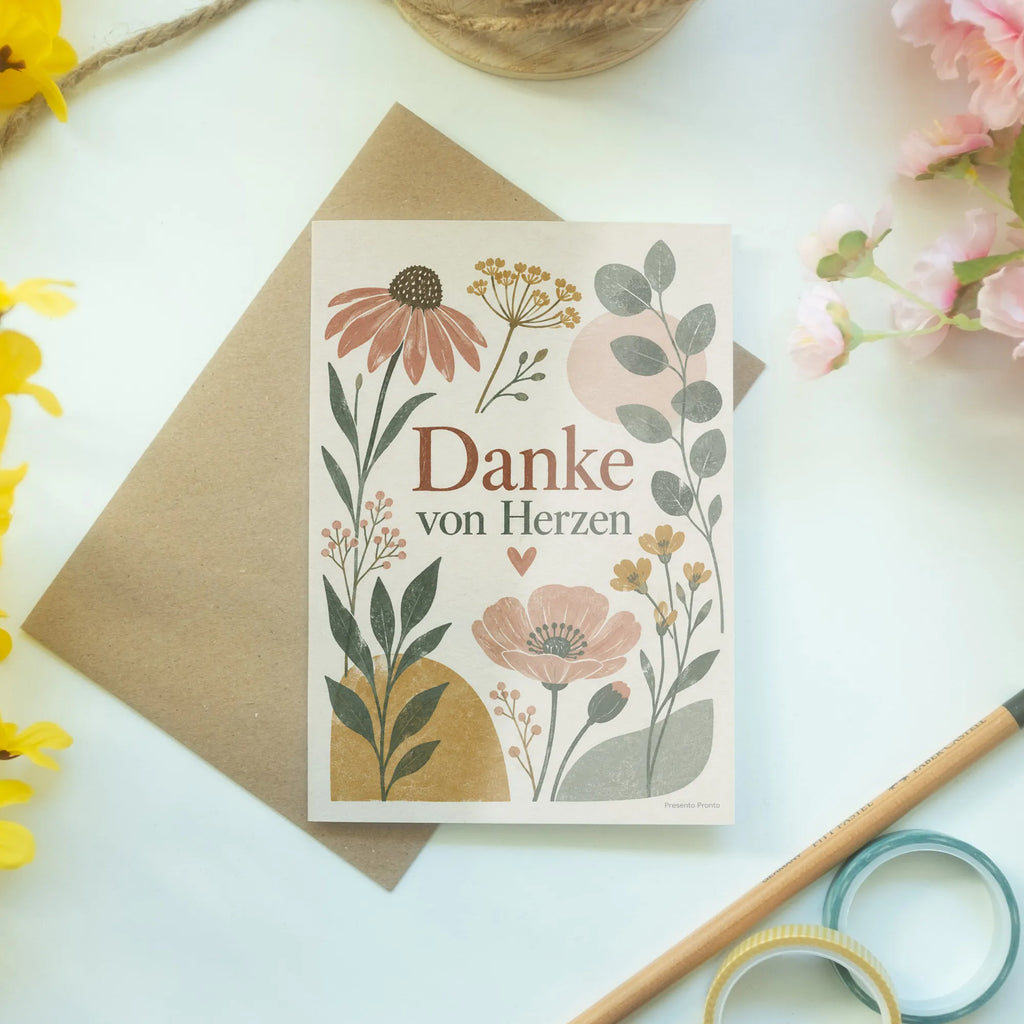 Herzliche Grußkarte zum Danke sagen mit Wiesenblumen|p:2017104|h:ef7f5e14196f8af1e37e3c97abf9ee69