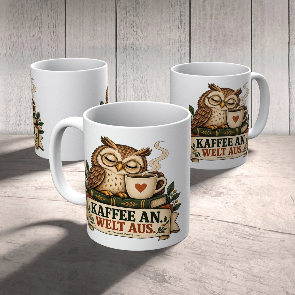 Lustige Eulentasse für Kaffeefans mit Brillenuhu|p:2017119|h:d7a97ad3c165ccd1400aef8f887fc888