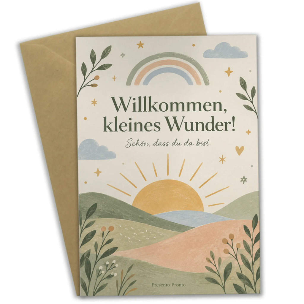 Süße Glückwunschkarte zur Geburt mit Sonne|p:2017129|h:50a848bf4c151ce89c8e7388dcfe9396