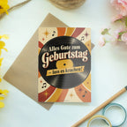 Lustige Grußkarte Musik zum Geburtstag mit Schallplatte|p:2017240|h:ab4666ee2ebb604562fdf9de3012f0f6