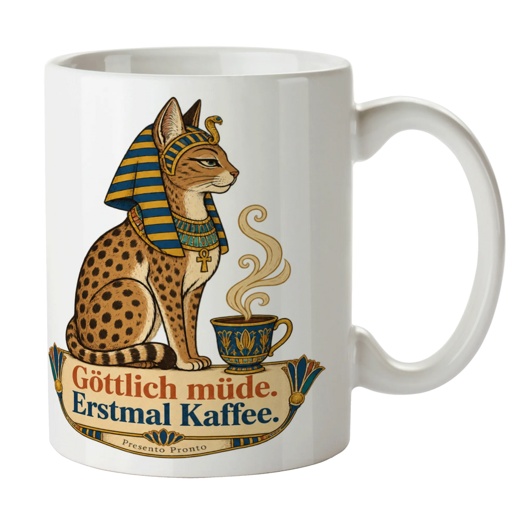 Lustige Ägypten Tasse für Katzenfans mit königlicher Katze|p:2017242|h:7a8278f10c4a9d50ab63ea474aa4d830