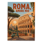 Romantische Postkarte aus Rom für Italienfans mit Kolosseum|p:2017247|h:be716e6df3533a3997f9a16409a7585e