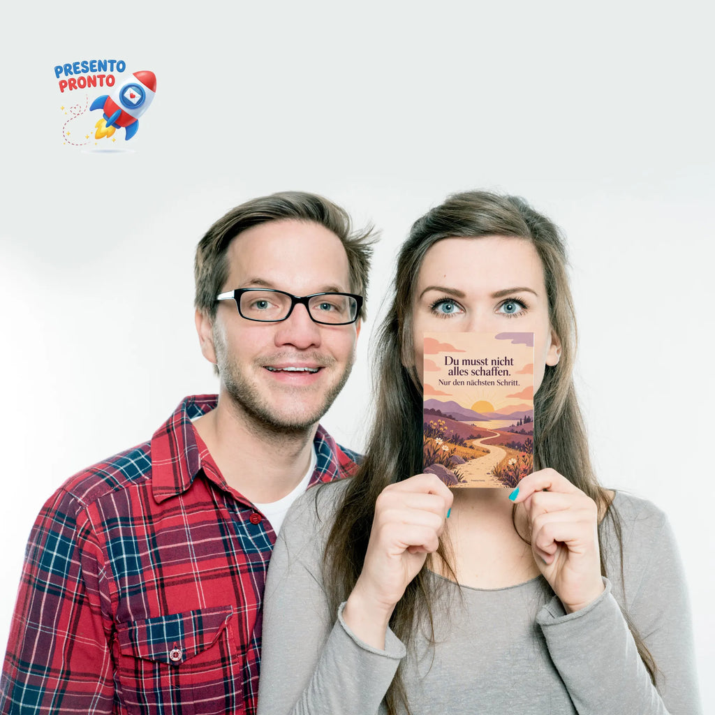 Ermutigende Postkarte zur Motivation mit Weg zum Sonnenaufgang|p:2017248|h:173718be278488e5623d5447ce186137