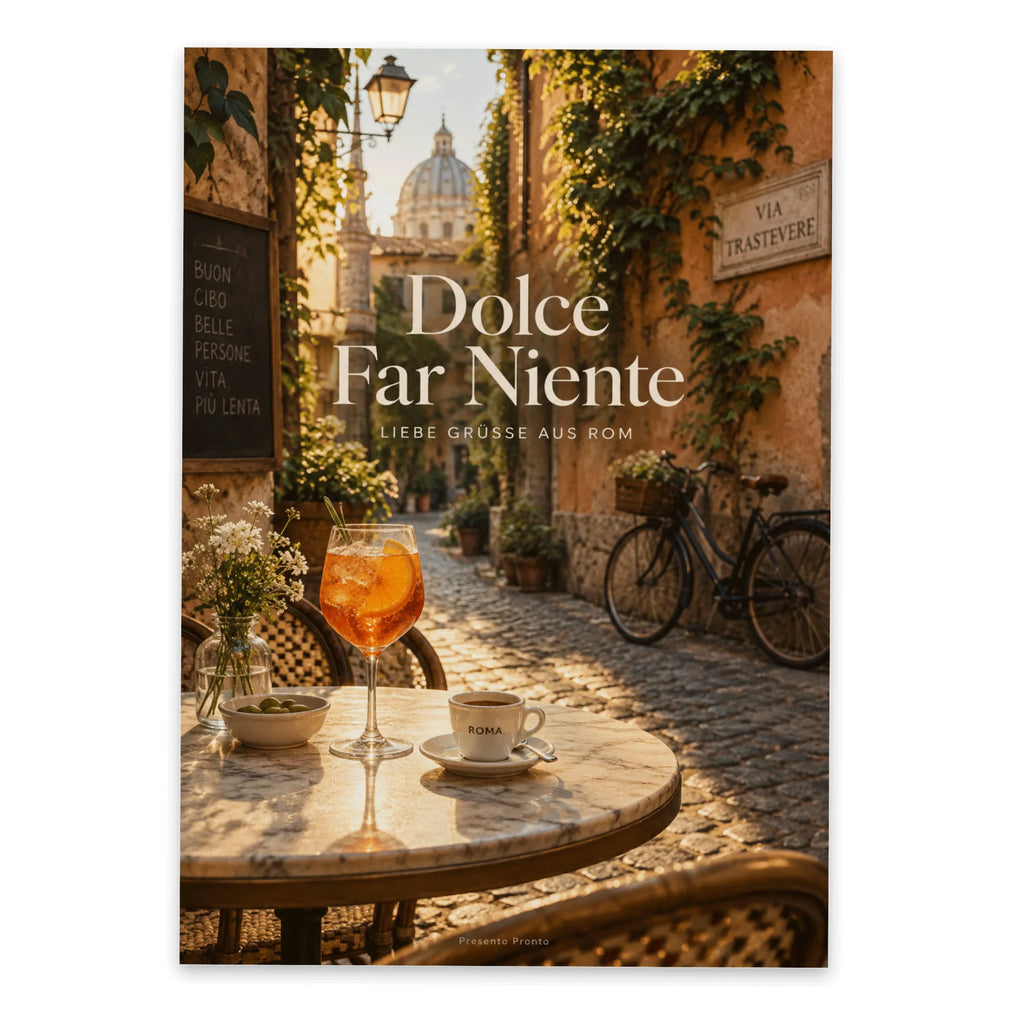 Sommerliche Postkarte für den Romurlaub mit Spritz|p:2017251|h:acfbcdd163b17444e2b3339e94f901e2