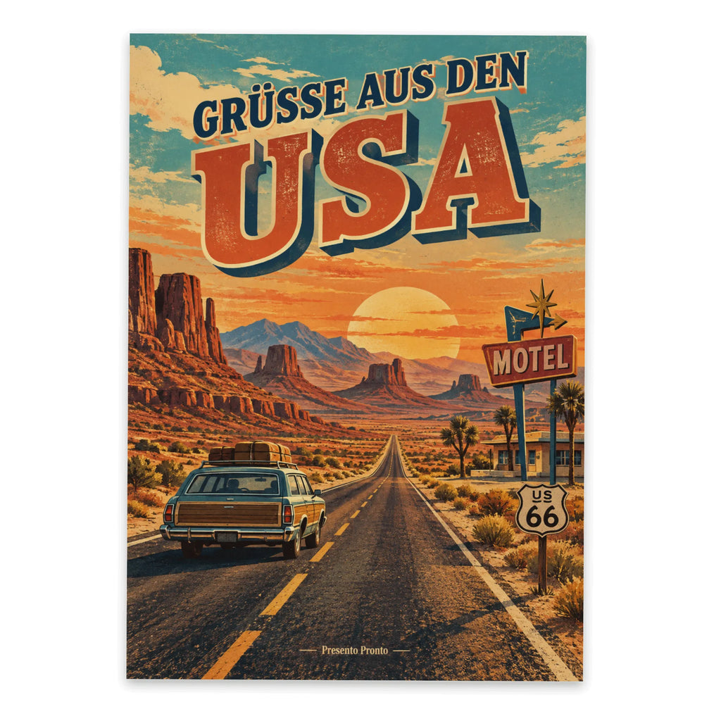 Nostalgische Postkarte aus den USA für Fans mit Oldtimer|p:2017254|h:a73213ec2ceb265cc6511b5cea0ebd19