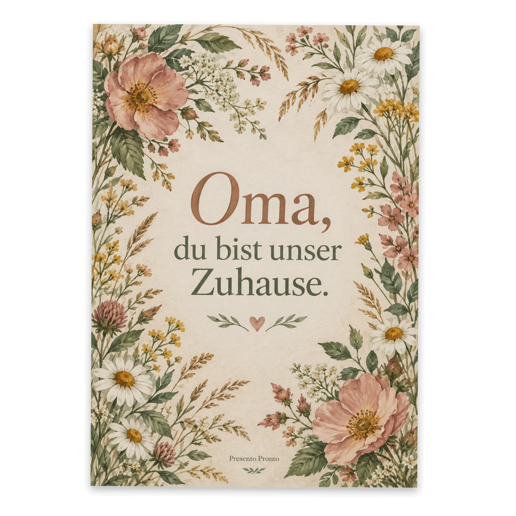 Liebevolle Postkarte für Oma mit Wildblumen|p:2017275|h:d3c73e3ddaf192e37c4585a5a1af1e6f