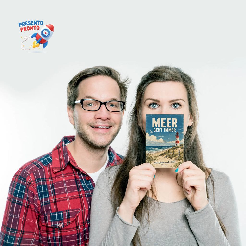 Nostalgische Postkarte für Meeresfans mit Leuchtturm|p:2017277|h:cc90f7a879af25ab8230a4e52d639086