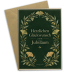 Elegante Glückwunschkarte zum Jubiläum mit Olivenzweig|p:2017281|h:b2f2e089807fbb6a2f3b0ce32789f5d0