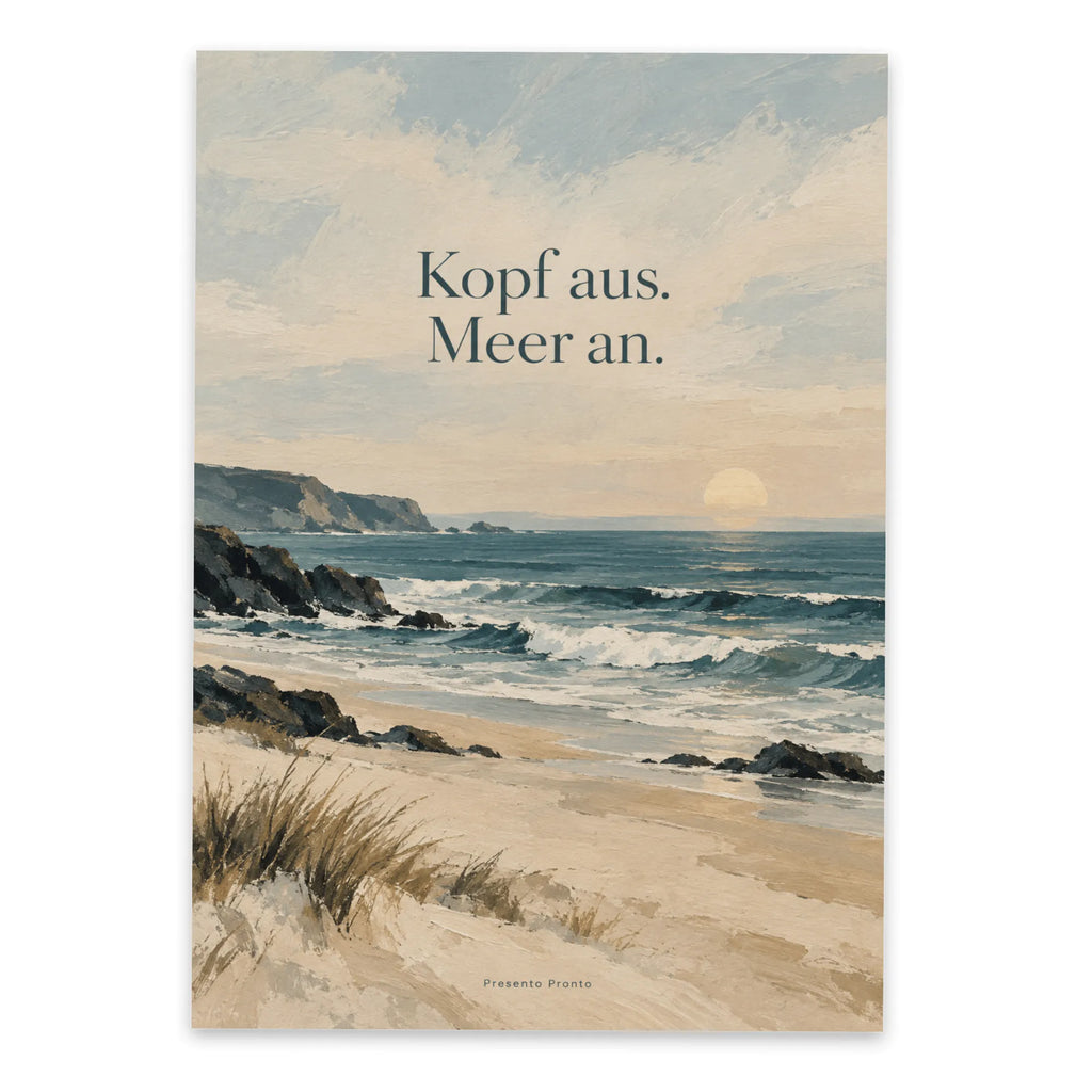 Entspannte Postkarte mit Meer für Auszeitgrüße|p:2017283|h:17c877c02ef50a113d10ba2236ec4352