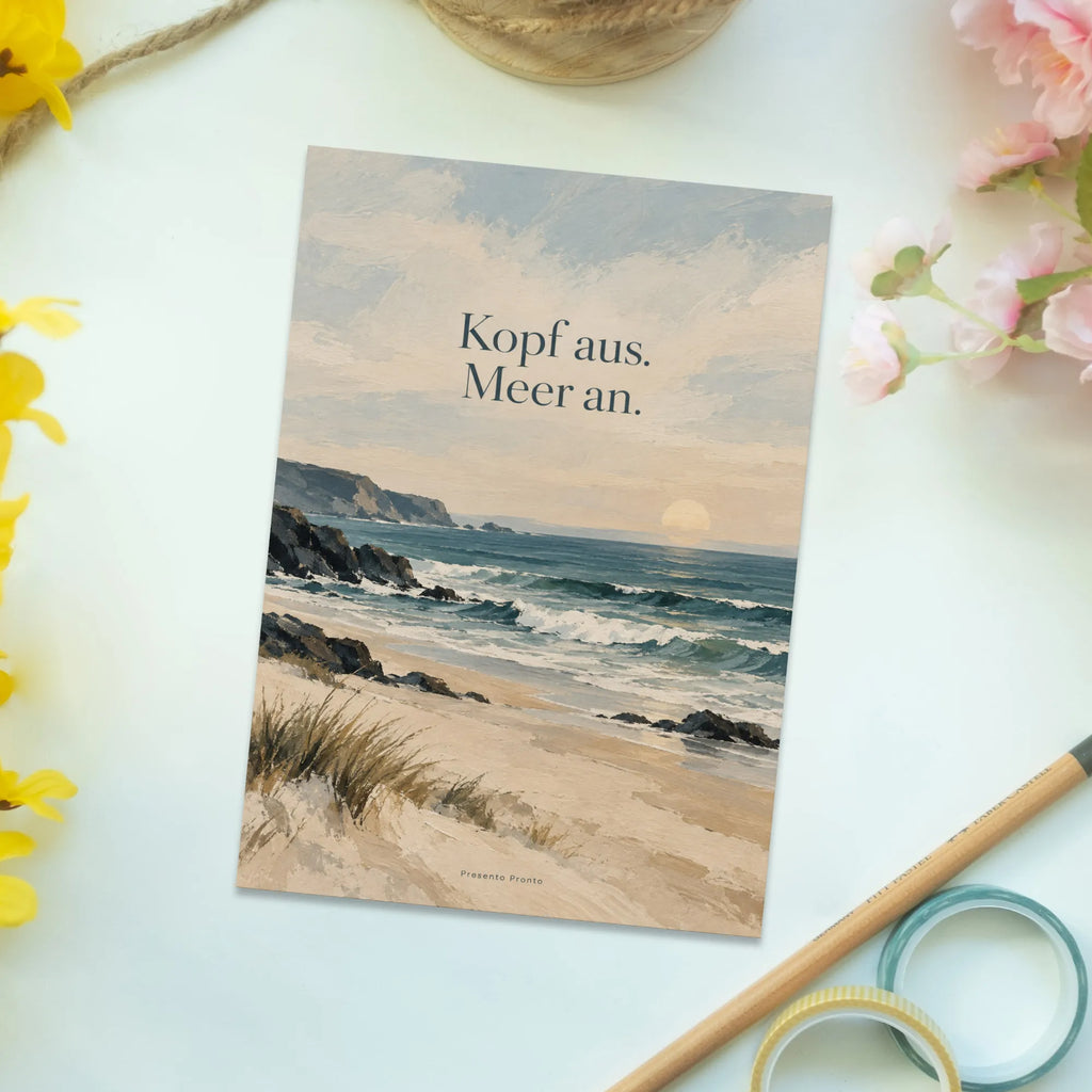 Entspannte Postkarte mit Meer für Auszeitgrüße|p:2017283|h:1f92f8d43e96965ab81b04d97f45cc43