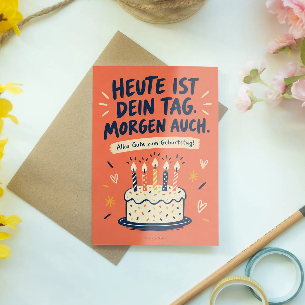 Coole Grußkarte zum Geburtstag mit Kuchen|p:2017304|h:4c5f97cef50035fb1f75fc1ee118a340