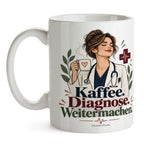 Elegante Tasse für Ärztin mit Stethoskop|p:2017305|h:e96b7c4927932cc50c8dc4c7287ad469