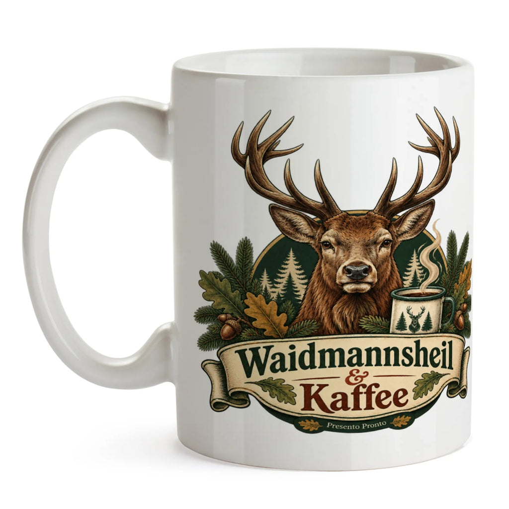 Traditionelle Kaffeetasse für Jäger mit Hirschkopf|p:2017311|h:c4219837f759c29829ceddfd4fbd17c4