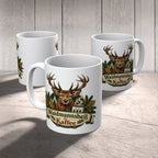 Traditionelle Kaffeetasse für Jäger mit Hirschkopf|p:2017311|h:617c9141a402525f417e824006501240