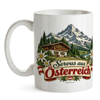 Herzliche Österreich Souvenir Tasse mit Berggipfel|p:2017313|h:f2cbe3ae60b0f58ba8945afb91172c65