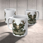 Lustige Kaffeetasse für Jäger mit Hirschschädel und Geweih|p:2017316|h:922e22e1e298ebcfdb17424443c40f78