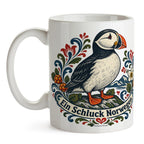 Gemütliche Kaffeetasse für Norwegenfans mit Papageientaucher|p:2017320|h:f69e0567e5d3c92eeb5f6cd4b13eb974