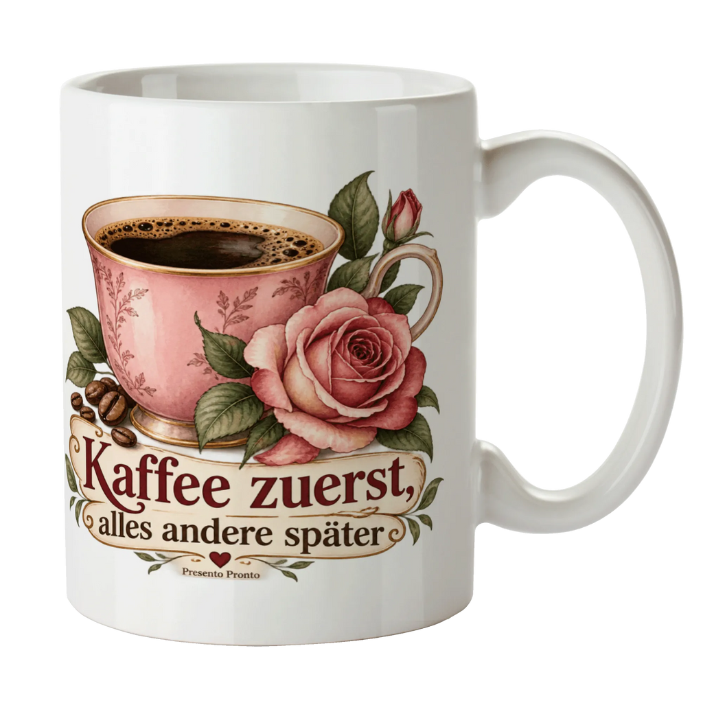 Lustige Kaffeetasse mit Rose für Kaffeeliebhaber|p:2017323|h:d30638ca9cd49057397dcc121e74731b