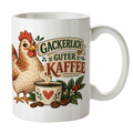 Lustige Tasse mit Huhn für Hühnerfans