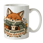 Lustiger Kaffeebecher mit Fuchs für Morgenmuffel|p:2017326|h:ad261b834d1c9946e6520814e17b290f