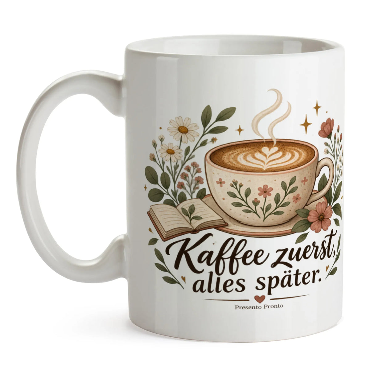 Gemütliche Ästhetische Tasse für Kaffeeliebhaber