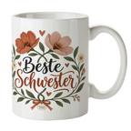 Herzliche Tasse für die Schwester mit Wildblumen|p:2017334|h:afce00203f4d9b582605a4dc79b43baf