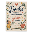 Herzliche Postkarte für Lehrerin mit offenem Buch|p:2017346|h:b6b8a6b21db93c35650d8afece0a6514