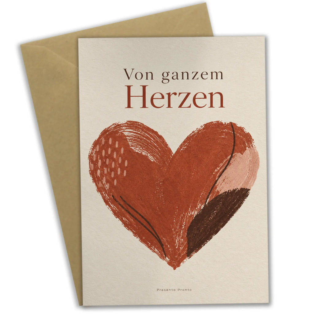 Herzliche Klappkarte mit Herz in Terrakotta für Danke|p:2017349|h:a6cf715d6c20eeefc9ebf55e1838ad03
