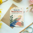 Optimistische Glückwunschkarte zum neuen Job mit aufgehender Sonne|p:2017351|h:bc00117f58deba7769bb6c2abb132eef