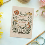 Herzliche Postkarte für Lehrer mit blühenden Wildblumen|p:2017353|h:dbe62cebe5a8cb0a34c6c54e6c7b1b58