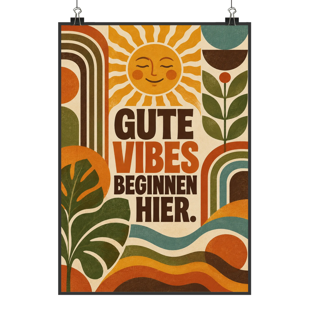 Fröhliches Dopamine Decor Poster für die Freundin mit Sonne|p:2017394|h:702e80499cad489c56ea4a752bfc85e9