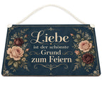 Romantisches Schild zur Hochzeit mit Rosen|p:2017473|h:08ef84380fa83199d8ea996db50fc078