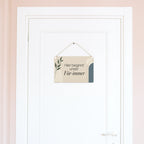 Elegantes Schild zur Hochzeit mit abstraktem Bogen|p:2017474|h:c754a93a68d1a21d9f60936f78720d01