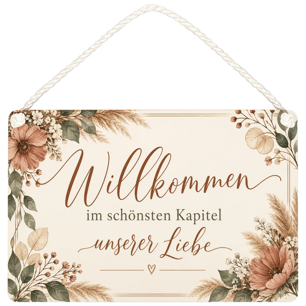 Elegantes Schild zur Hochzeit mit Trockenblumen|p:2017475|h:73c959e53e9a9534cc14877dc263c817