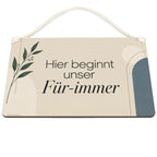 Elegantes Schild zur Hochzeit mit abstraktem Bogen|p:2017479|h:dea15f6e424ecf2597221600b14d5a95