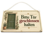Freundliches Schild Bitte Tür geschlossen halten für Zuhause|p:2017578|h:176fceb09d0a3ae243c3c9aa973360f2